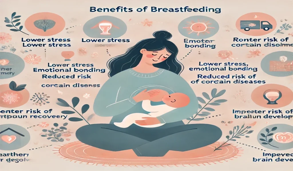 Benefits of Breastfeeding for Mother and Children Benefits of Breastfeeding for Mother Benefits of Breastfeeding for Children
